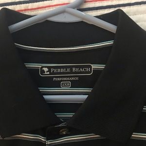Men’s Pebble Beach brand 2XL (Big) Golf Shirt